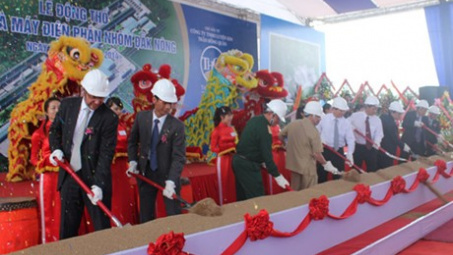 Đắk Nông khởi công nhà máy nhôm 12.000 tỷ đồng