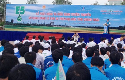 100% đại lý ở Quảng Ngãi bán xăng E5
