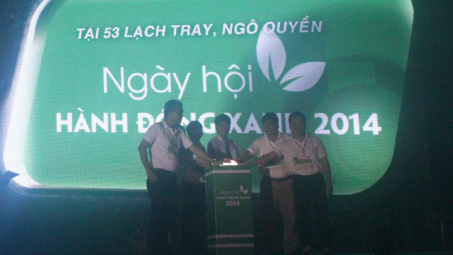 Ngày hội Hành động xanh 2014: Chương trình kiểu mẫu tuyên truyền tiết kiệm điện của EVNNPC