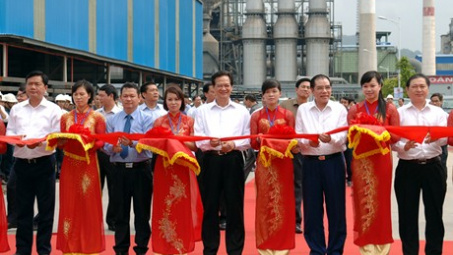 Khánh thành Nhà máy Gang thép Lào Cai