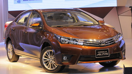 Corolla Altis thế hệ đột phá 2014 ra mắt thị trường Việt Nam