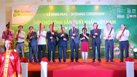 TP. Hồ Chí Minh: Khai mạc Hội chợ Nông sản xuất khẩu Việt Nam 2014 
