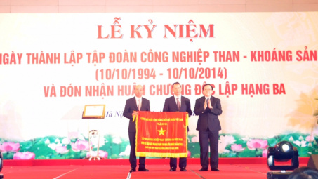 TKV kỷ niệm 20 năm thành lập và đón nhận Huân chương Độc lập hạng Ba 