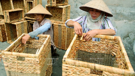 Độc đáo làng nghề truyền thống đan guột Lưu Thượng