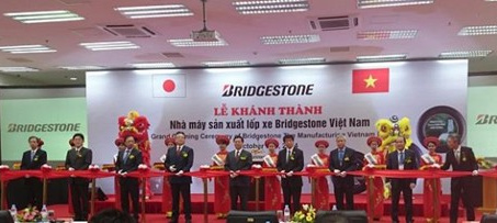 Bridgetone khánh thành nhà máy lốp xe "tỉ đô" ở VN