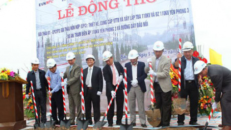 Khởi công Dự án TBA 110 kV Yên Phong 3 và đường dây đấu nối
