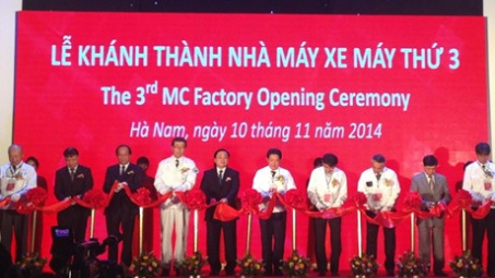 Honda Việt Nam khánh thành nhà máy mới