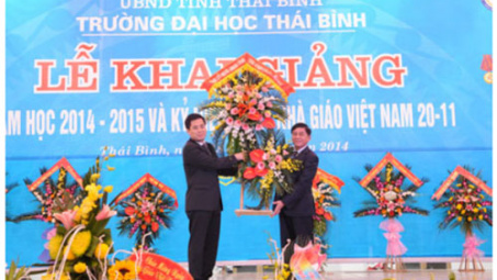 Trường Đại học Thái Bình khai giảng năm học 2014-2015