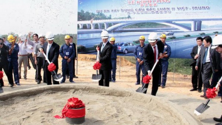 Quảng Ninh khởi công dự án cầu Bắc Luân II Việt-Trung