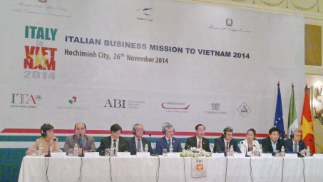 Diễn đàn doanh nghiệp Việt Nam – ITALIA tại TP. Hồ Chí Minh
