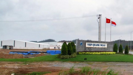 VSIP Quảng Ngãi thu hút được hơn 164 triệu USD vốn đầu tư