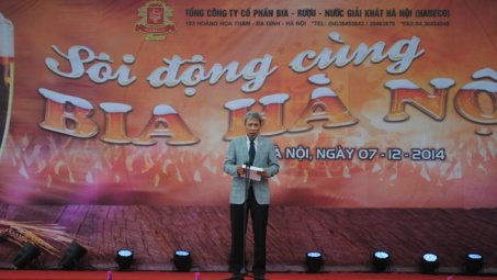 Sôi động cùng ngày hội Bia Hà Nội 2014