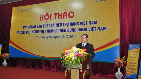 Đẩy mạnh sản xuất và tiêu thụ hàng Việt Nam tại Thái Nguyên