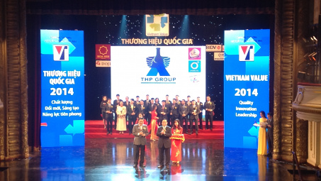 Tân Hiệp Phát đạt Thương hiệu quốc gia 2014