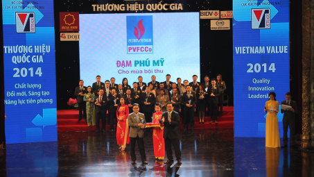Đạm Phú Mỹ được công nhận “Thương hiệu Quốc gia 2014”