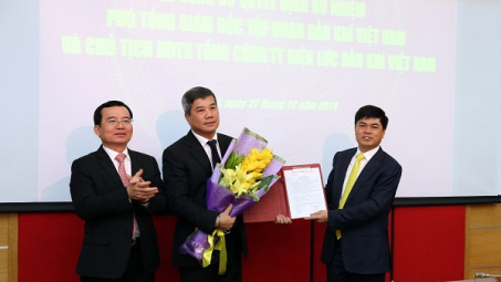 Công bố Quyết định bổ nhiệm Phó Tổng Giám đốc Tập đoàn Dầu khí Việt Nam và Chủ tịch Hội đồng Thành viên Tổng Công ty Điện lực Dầu khí Việt Nam