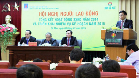Năm 2014, Đạm Cà Mau tiếp tục vượt chỉ tiêu kế hoạch