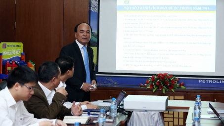 Nhà máy Dầu nhờn Thượng Lý (Hải Phòng) tổng kết hoạt động năm 2014