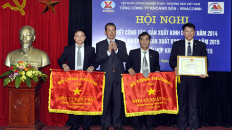 "Tổng Công ty Khoáng sản đã góp phần không nhỏ vào kết quả sản xuất kinh doanh chung của Tập đoàn..."