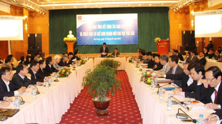 Hội nghị tổng kết công tác năm 2014 và triển khai cơ chế kinh doanh mới khu vực phía Bắc