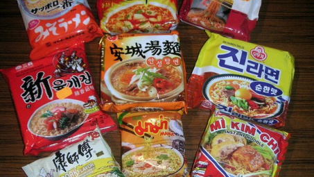 Xuất khẩu mỳ ăn liền của Hàn Quốc sang Nhật Bản giảm mạnh trong năm 2014