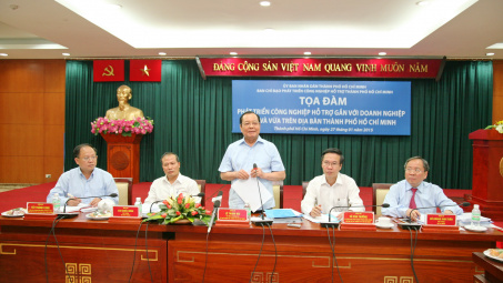 Tọa đàm về phát triển Công nghiệp hỗ trợ gắn với doanh nghiệp nhỏ và vừa trên địa bàn TP. Hồ Chí Minh