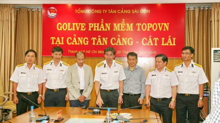Áp dụng phần mềm TOPOVN tại cảng Tân cảng Cát Lái