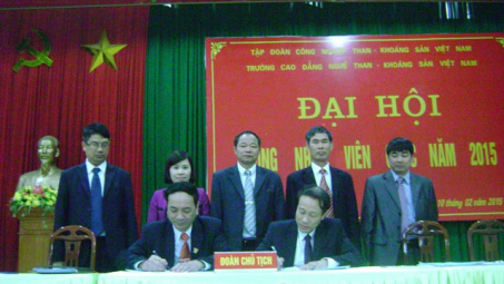 Trường CĐ nghề Than - Khoáng sản Việt Nam: 10 nhiệm vụ trọng tâm năm 2015