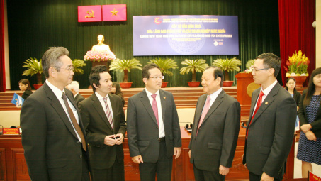  Lãnh đạo TP. Hồ Chí Minh gặp gỡ đầu năm doanh nghiệp nước ngoài