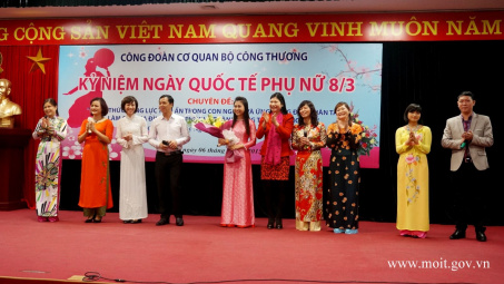 Công đoàn Cơ quan Bộ Công Thương kỷ niệm 105 ngày Quốc tế phụ nữ
