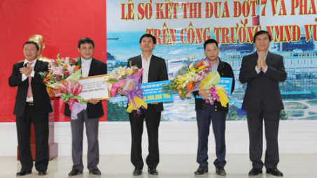 Nhà máy Nhiệt điện Vũng Áng 1: Thi đua thực sự là động lực