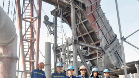 Hầm lò 1 đào gần 1.600 mét lò XDCB trong quý 1/2015