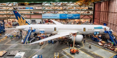 Máy bay Boeing thế hệ mới đầu tiên của VNA hoàn thành lắp ráp
