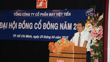 Tổng Công ty CP May Việt Tiến: Đại hội đồng cổ đông thường niên năm 2015