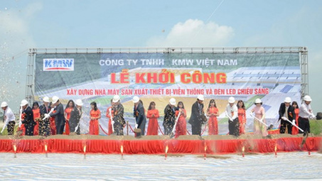 Hàn Quốc đầu tư 100 triệu USD xây dựng nhà máy ở Hà Nam