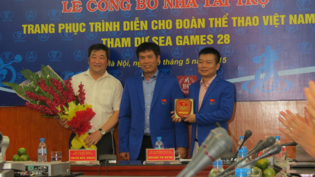 Tổng Công ty May Đức Giang đồng hành cùng Đoàn Thể thao Việt Nam tại Sea Games 28
