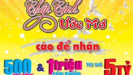 Văn phòng phẩm Hồng Hà thực hiện chương trình khuyến mại Học bổng chắp cánh ước mơ trị giá 5 tỷ đồng 