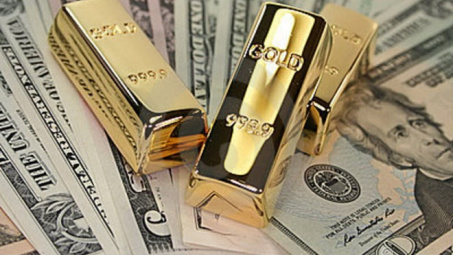 Giá vàng đi xuống giữa bối cảnh đồng USD thu hẹp đà giảm