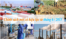Chính sách mới về ngành Công Thương có hiệu lực từ tháng 6 năm 2015
