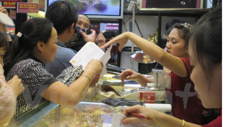 Giá vàng SJC giảm thêm 20.000 đồng ở phiên mở cửa cuối tuần