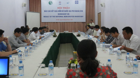 Hội thảo công bố kết quả kiểm kê PCB trong dầu và thiết bị của Dự án kiểm kê PCB tại Việt Nam ngoài ngành Điện