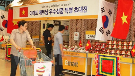 Tuần lễ hàng Việt Nam tại siêu thị Hàn Quốc