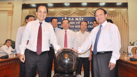 Khai trương Trang thông tin điện tử TP. Hồ Chí Minh  trên Cổng thông tin điện tử Chính phủ	