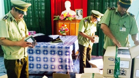 Hà Tĩnh: thu giữ lượng lớn cà phê, chè nhập lậu