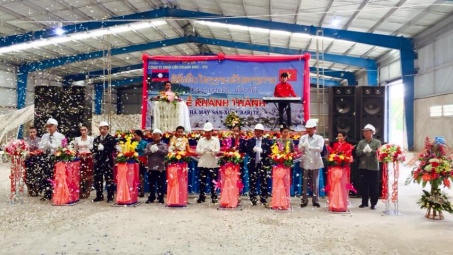 DMC: Khánh thành nhà máy sản xuất Barite tại Lào