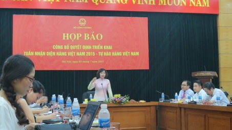 Tuần nhận diện hàng Việt Nam năm 2015: Nhiều hoạt động quy mô