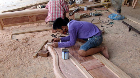 Nghiệm thu đề án hỗ trợ đầu tư máy móc thiết bị sản xuất mộc