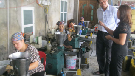 Vĩnh Phúc: Hỗ trợ đầu tư máy móc thiết bị sản xuất hương xuất khẩu