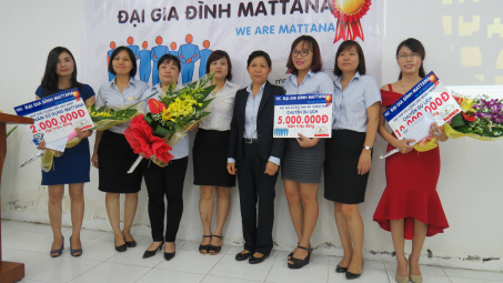 Trao giải cuộc thi “Đại gia đình Mattana”