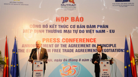 Hiệp định thương mại tự do Việt Nam - EU: Bước đột phá thành công